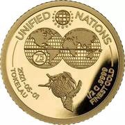 5 Dollars - Elizabeth II Unified Nations, New Zealand, 2021 reverse image