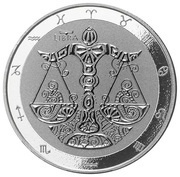 5 Dollars - Elizabeth II Libra, New Zealand, 2021-2022 reverse image