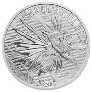 5 Dollars - Elizabeth II Lionfish, New Zealand, 2022 reverse image