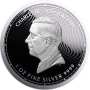 6 Dollars - Charles III Chronos obverse image