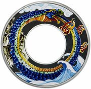 10 Dollars - Elizabeth II Ouroboros, New Zealand, 2013 reverse image