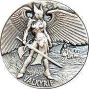 10 Dollars - Elizabeth II Valkyrie, New Zealand, 2016 reverse image