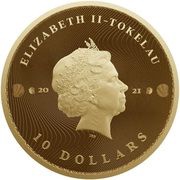 10 Dollars - Elizabeth II Equilibrium obverse image