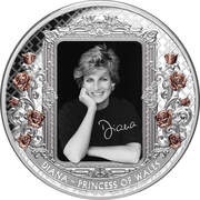 10 Dollars - Elizabeth II Lady Diana, New Zealand, 2022 reverse image