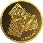 10 Dollars - Elizabeth II Magnum Opus, New Zealand, 2022 reverse image