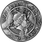 10 Dollars - Elizabeth II Chinese Dragon and Tiger obverse image