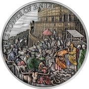 10 Dollars - Elizabeth II The Tower of Babel, New Zealand, 2022 reverse image