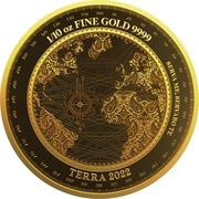 10 Dollars - Elizabeth II Terra, New Zealand, 2022 reverse image