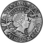 10 Dollars - Elizabeth II Posthumous; Chinese Dragon and Rabbit obverse image