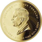 10 Dollars - Charles III Magnum Opus obverse image