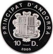 10 Diners Pope John Paul II obverse image
