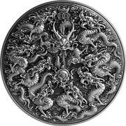 25 Dollars - Elizabeth II Nine Sons of the Dragon King, New Zealand, 2022 reverse image