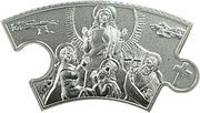 10 Dollars - Elizabeth II Apostle James: 2/7, New Zealand, 2014 reverse image