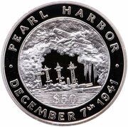 50 Tala - Elizabeth II Pearl Harbor, New Zealand, 1991 reverse image