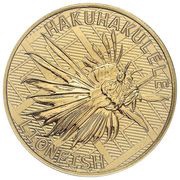 100 Dollars - Elizabeth II Lionfish, New Zealand, 2022 reverse image