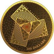 100 Dollars - Elizabeth II Magnum Opus, New Zealand, 2022 reverse image