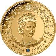 100 Dollars - Elizabeth II Platinum Jubilee, New Zealand, 2022 reverse image