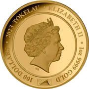 100 Dollars - Elizabeth II Posthumous; Queen Elizabeth II obverse image