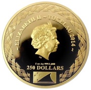 250 Dollars - Elizabeth II Apostle James obverse image