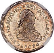 1 Real - Fernando VII Proclamation coinage obverse image