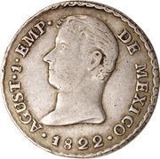 1 Real - Agustín I Proclamation coinage obverse image