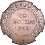 1 Centavo Pattern strike reverse image
