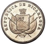 1 Centavo Copper-Nickel Piedfort obverse image