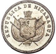 1 Centavo Copper-Nickel Piedfort obverse image