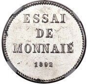 1 Centavo Aluminium Trial reverse image