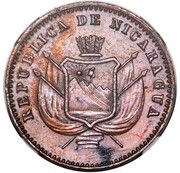1 Centavo Copper Trial obverse image