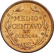 ½ Centavo reverse image