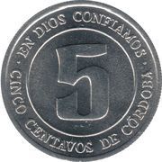 5 Centavos reverse image