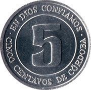 5 Centavos FAO reverse image