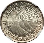 10 Centavos, Nicaragua, 1912-1936 reverse image
