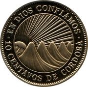 10 Centavos, Nicaragua, 1939-1972 reverse image