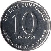 10 Centavos reverse image