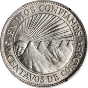 50 Centavos reverse image