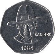 5 Córdobas reverse image