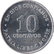 10 Centavos reverse image