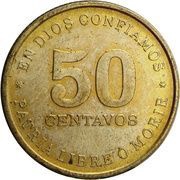 50 Centavos reverse image