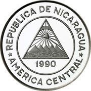 10 000 Córdobas Barcelona '92 - Cycling obverse image