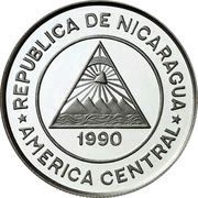 10 000 Córdobas Barcelona '92 - Tennis obverse image