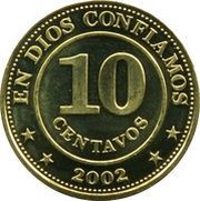 10 Centavos reverse image