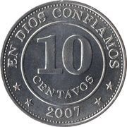 10 Centavos reverse image