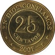 25 Centavos reverse image