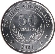 50 Centavos reverse image