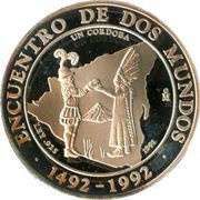 1 Córdoba Encounter of Two Worlds, Nicaragua, 1991 reverse image