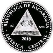5 Córdobas 2018 FIFA World Cup obverse image
