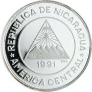 10 Córdobas Royal Visit obverse image
