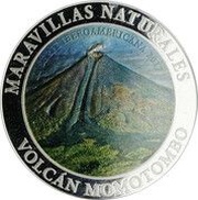 10 Córdobas Momotombo, Nicaragua, 2017 reverse image